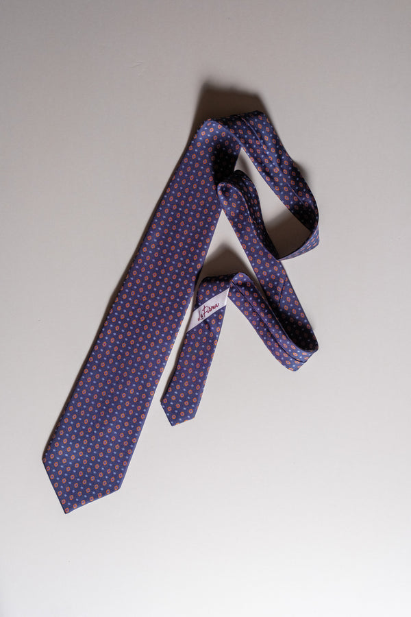 Blu Fiorentino Tie