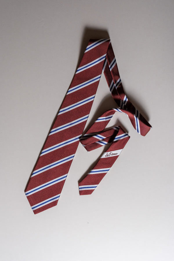Bordeaux Regimental Tie