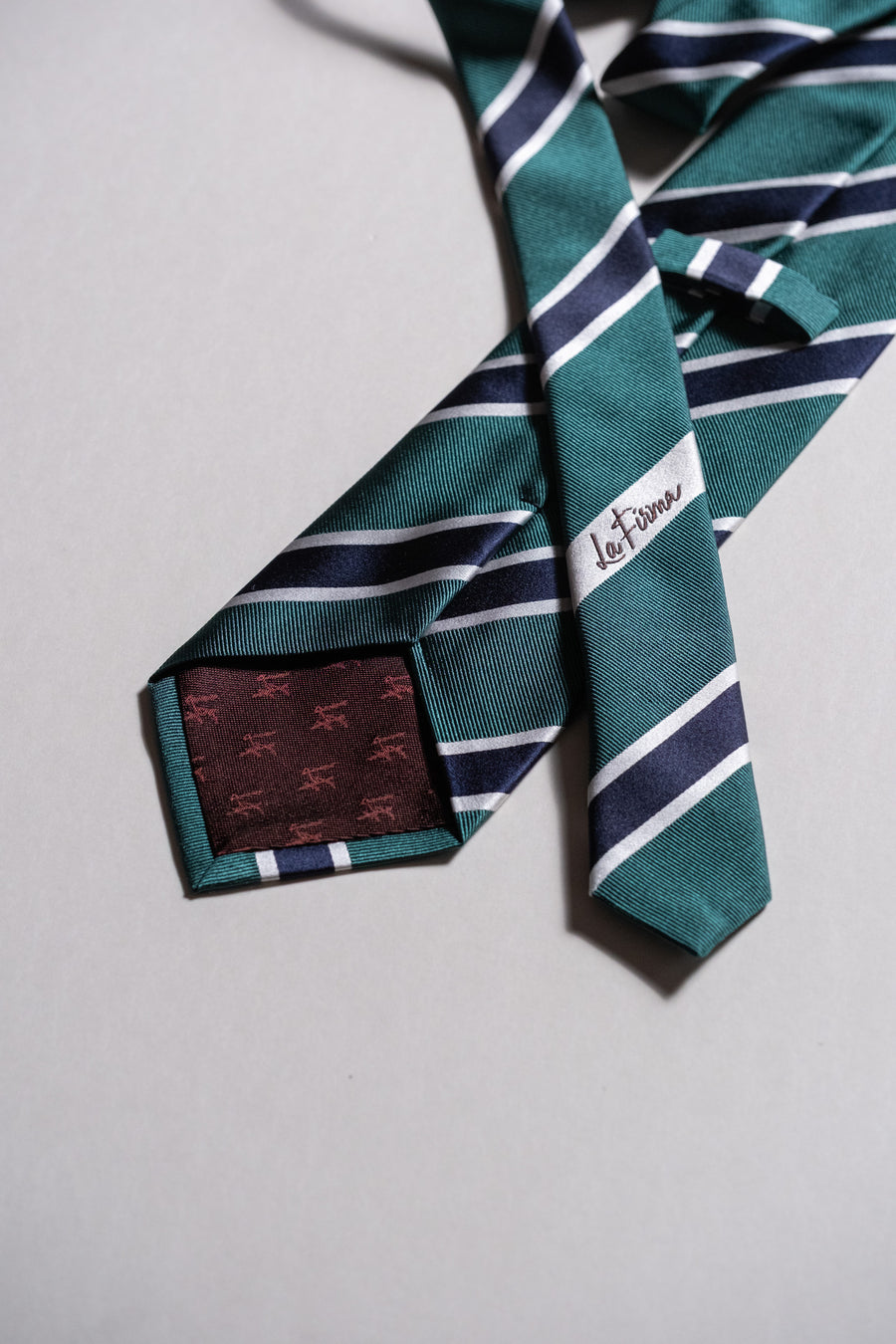 Verde Regimental Tie