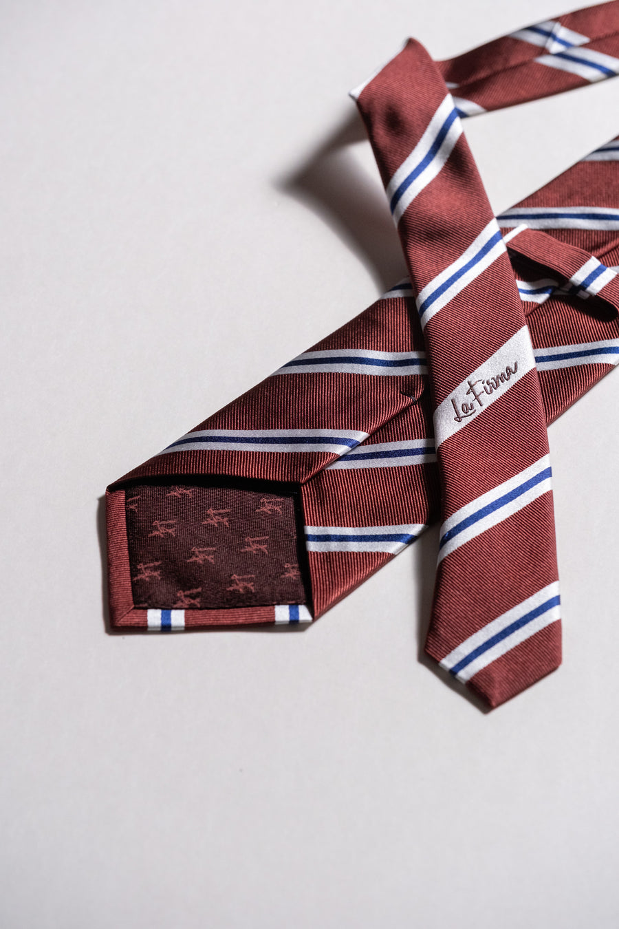 Bordeaux Regimental Tie